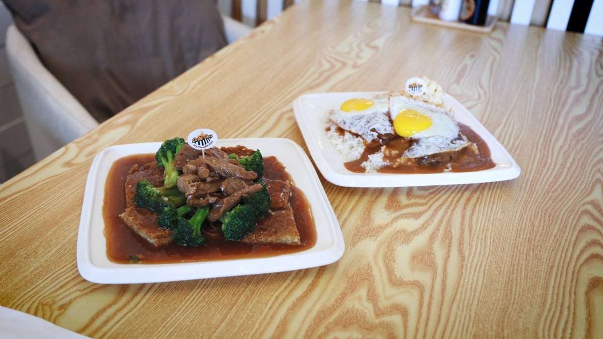 Oh My Grill Wagyu Loco Moco Beef Noodle